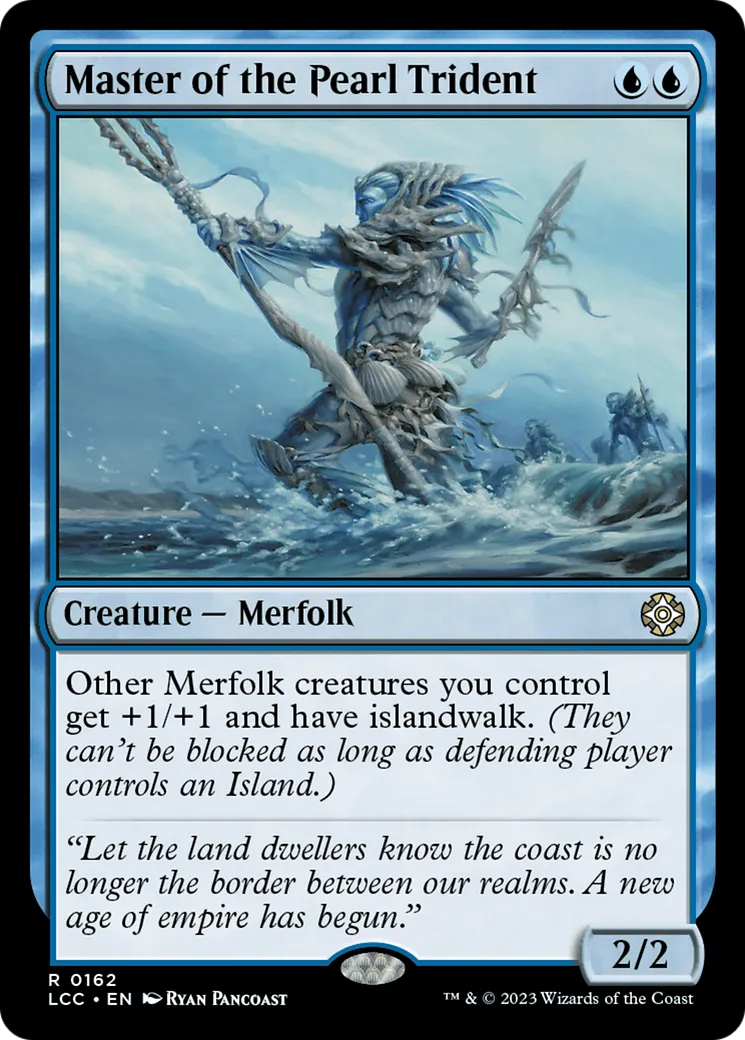 Master of the Pearl Trident — The Lost Caverns of Ixalan Commander — Magic: The Gathering