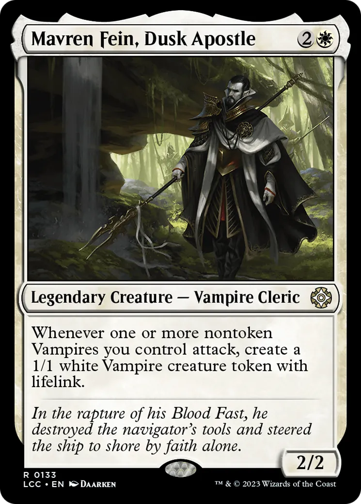 Mavren Fein, Dusk Apostle — The Lost Caverns of Ixalan Commander — Magic: The Gathering