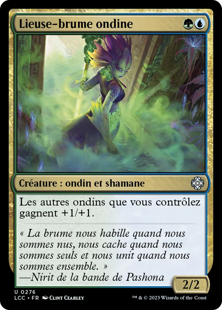 Lieuse-brume ondine — The Lost Caverns of Ixalan Commander — Magic: The Gathering