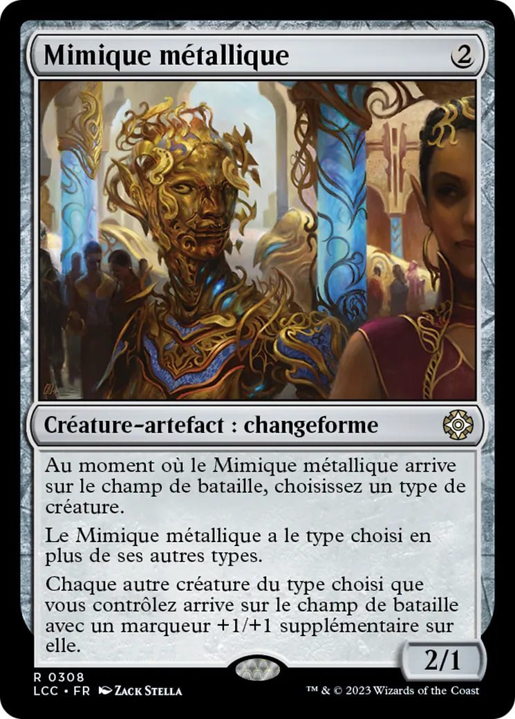 Mimique métallique — The Lost Caverns of Ixalan Commander — Magic: The Gathering