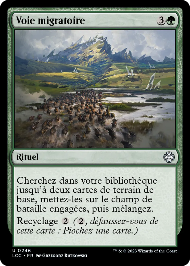 Voie migratoire — The Lost Caverns of Ixalan Commander — Magic: The Gathering