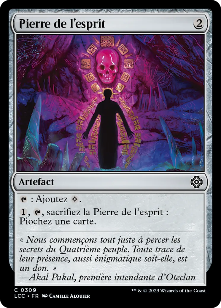 Pierre de l'esprit — The Lost Caverns of Ixalan Commander — Magic: The Gathering