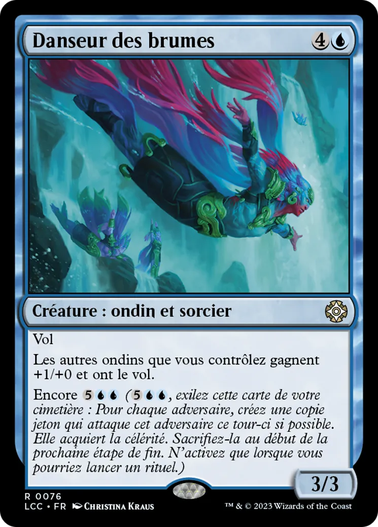 Danseur des brumes — The Lost Caverns of Ixalan Commander — Magic: The Gathering