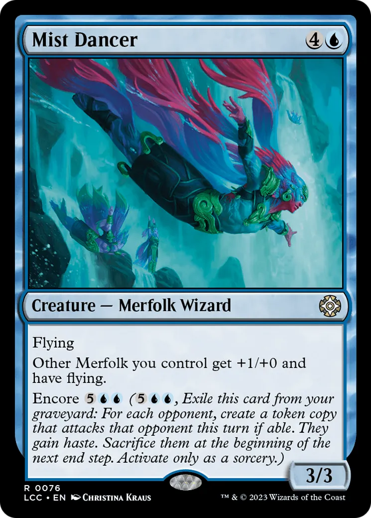 Mist Dancer — The Lost Caverns of Ixalan Commander — Magic: The Gathering
