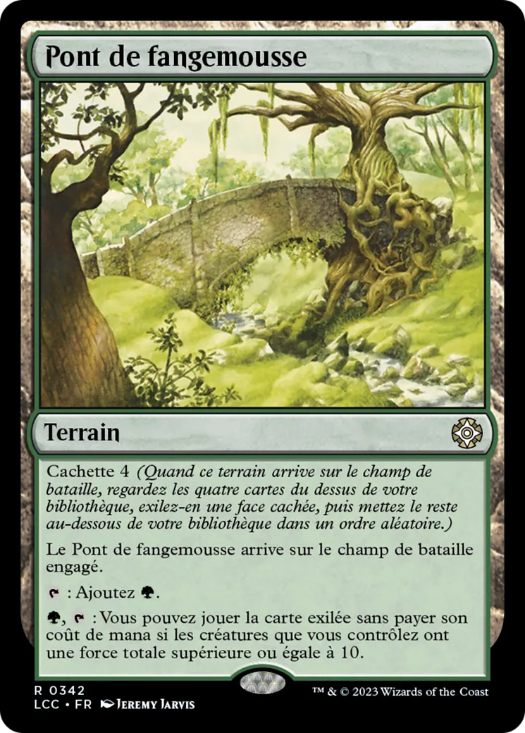 Pont de fangemousse — The Lost Caverns of Ixalan Commander — Magic: The Gathering