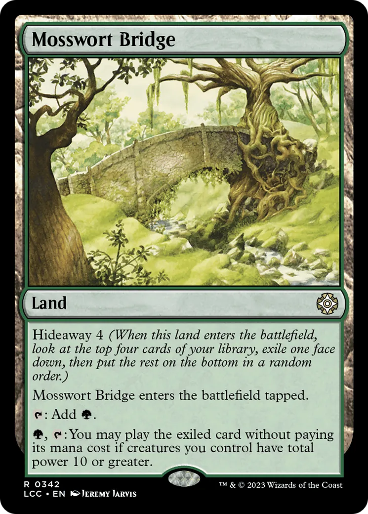 Mosswort Bridge — The Lost Caverns of Ixalan Commander — Magic: The Gathering