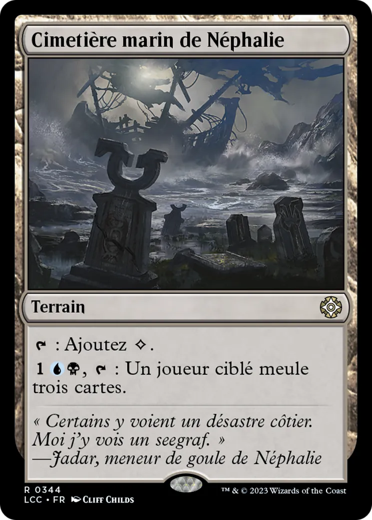Cimetière marin de Néphalie — The Lost Caverns of Ixalan Commander — Magic: The Gathering