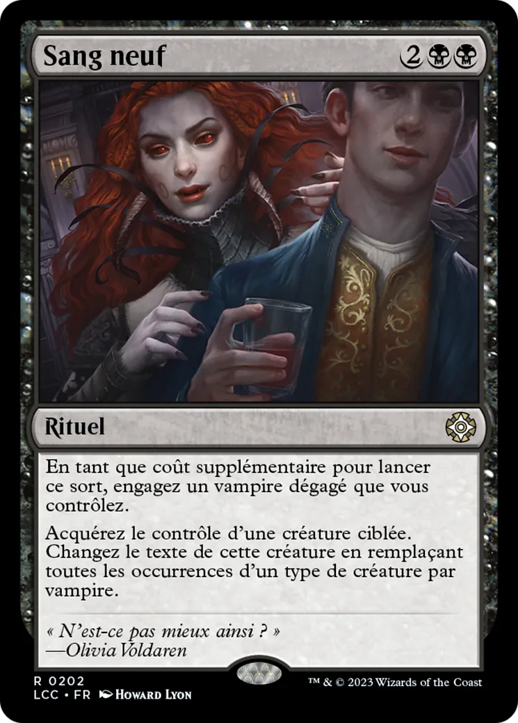 Sang neuf — The Lost Caverns of Ixalan Commander — Magic: The Gathering