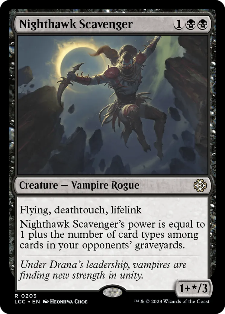 Nighthawk Scavenger — The Lost Caverns of Ixalan Commander — Magic: The Gathering