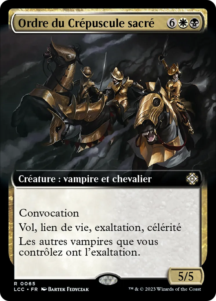 Ordre du Crépuscule sacré — The Lost Caverns of Ixalan Commander — Magic: The Gathering