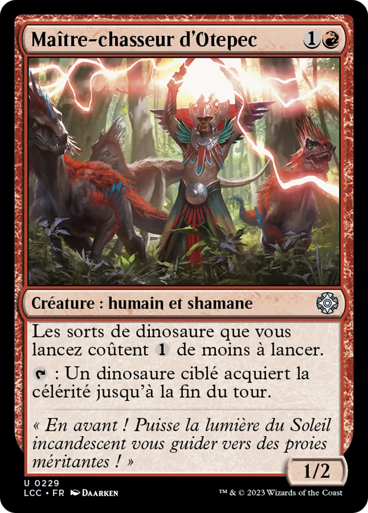 Maître-chasseur d'Otepec — The Lost Caverns of Ixalan Commander — Magic: The Gathering