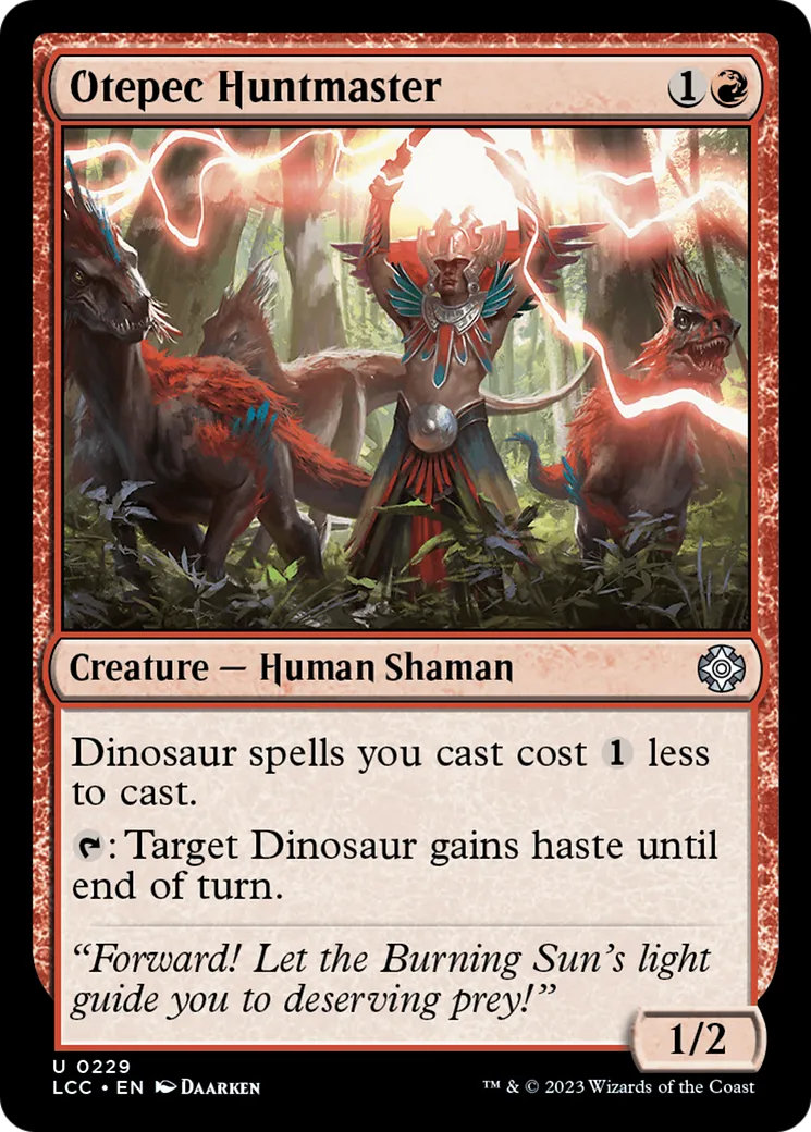 Otepec Huntmaster — The Lost Caverns of Ixalan Commander — Magic: The Gathering