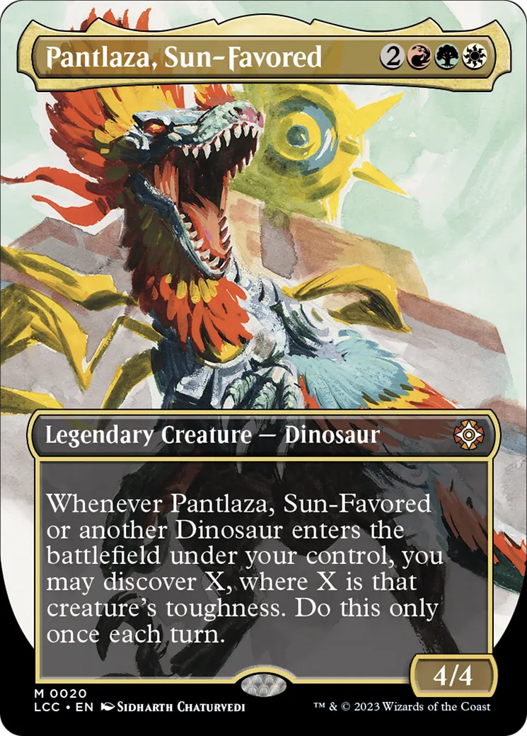 Pantlaza, Sun-Favored — The Lost Caverns of Ixalan Commander — Magic: The Gathering
