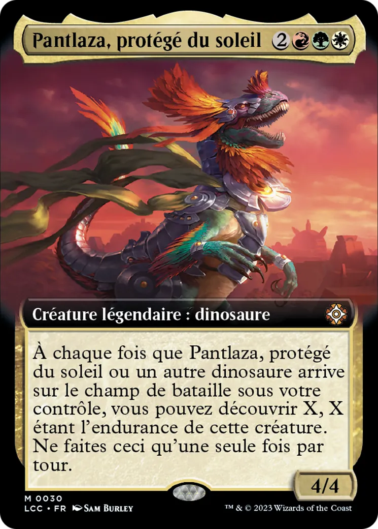 Pantlaza, protégé du soleil — The Lost Caverns of Ixalan Commander — Magic: The Gathering