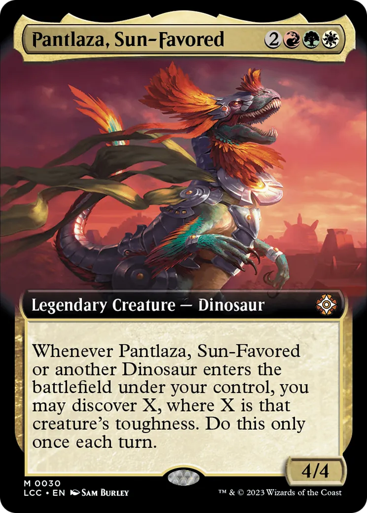 Pantlaza, Sun-Favored — The Lost Caverns of Ixalan Commander — Magic: The Gathering
