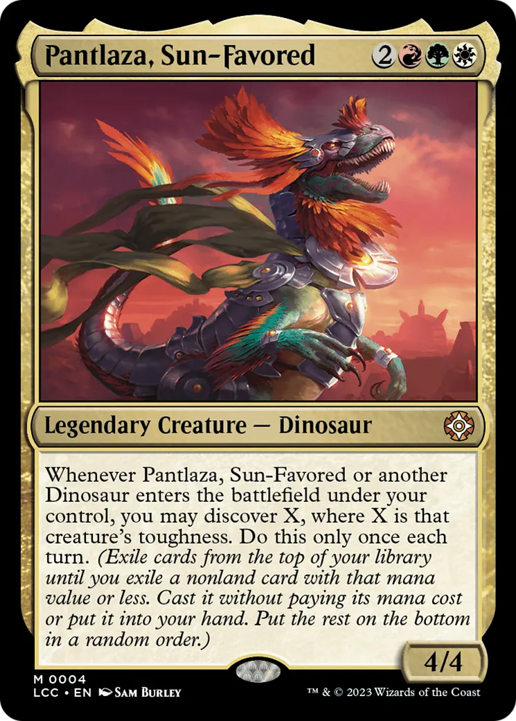 Pantlaza, Sun-Favored — The Lost Caverns of Ixalan Commander — Magic: The Gathering