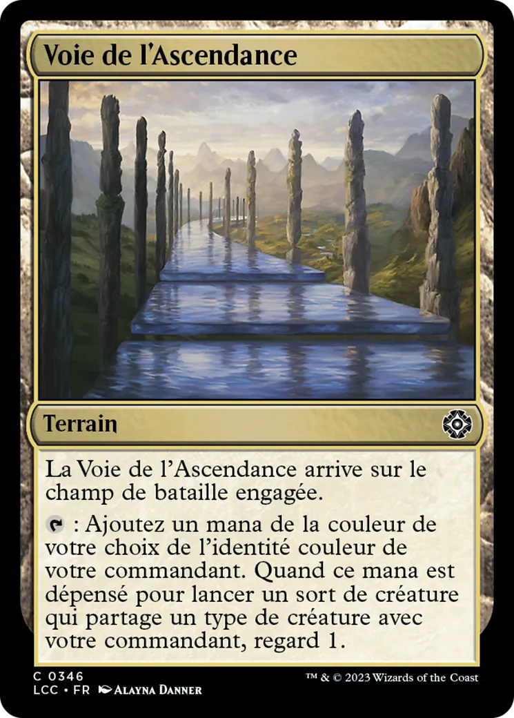 Voie de l'Ascendance — The Lost Caverns of Ixalan Commander — Magic: The Gathering