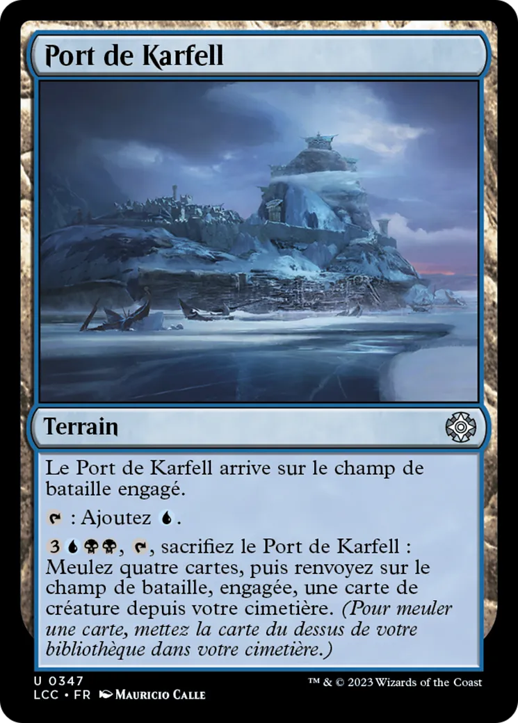 Port de Karfell — The Lost Caverns of Ixalan Commander — Magic: The Gathering