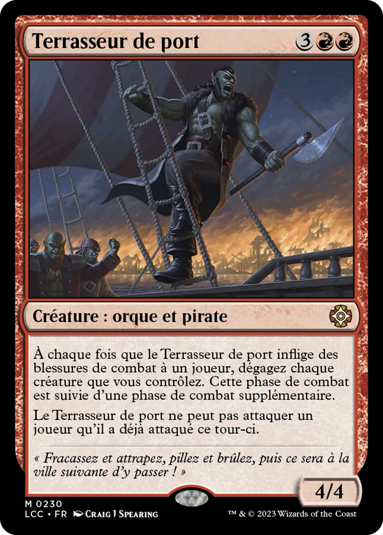 Terrasseur de port — The Lost Caverns of Ixalan Commander — Magic: The Gathering
