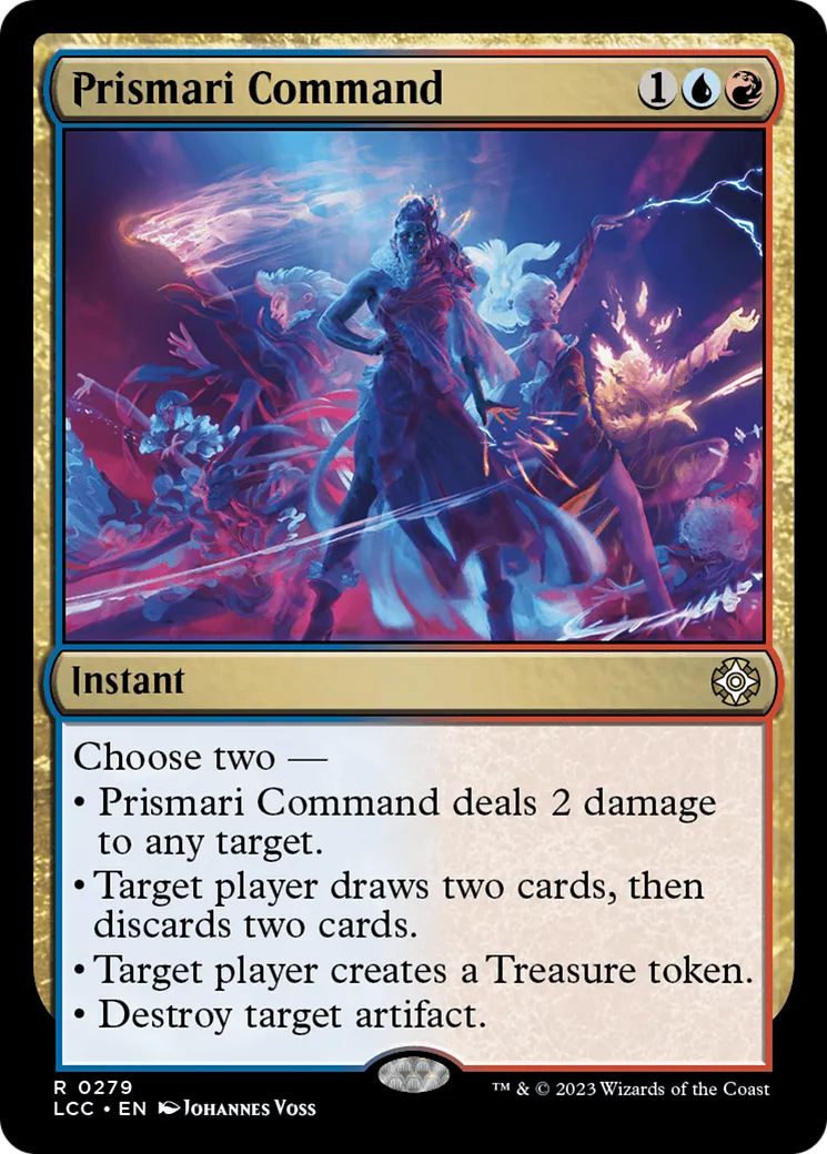 Prismari Command — The Lost Caverns of Ixalan Commander — Magic: The Gathering