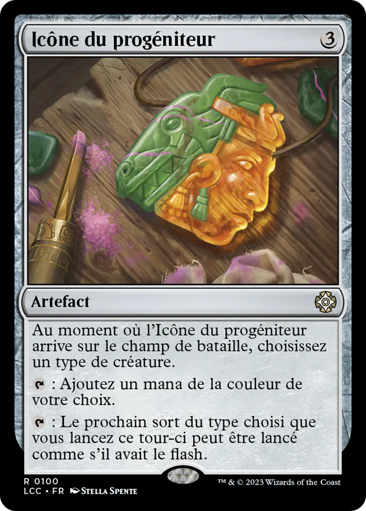 Icône du progéniteur — The Lost Caverns of Ixalan Commander — Magic: The Gathering
