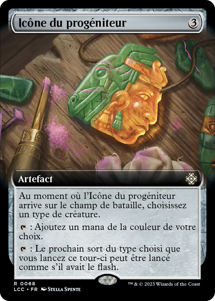 Icône du progéniteur — The Lost Caverns of Ixalan Commander — Magic: The Gathering