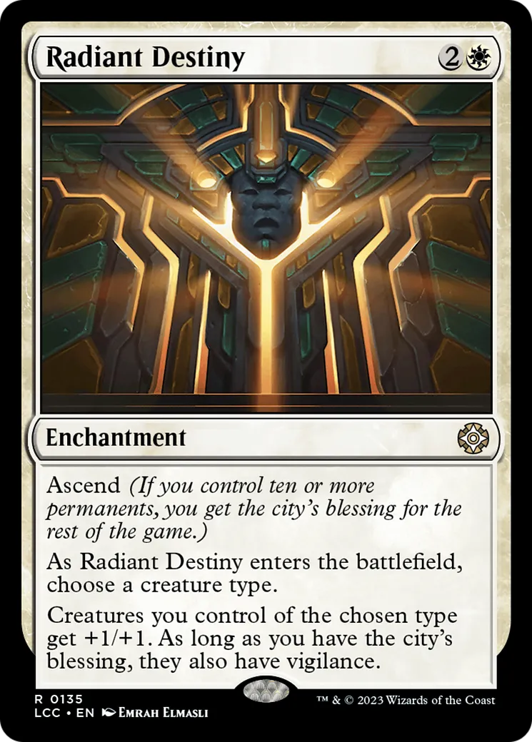 Radiant Destiny — The Lost Caverns of Ixalan Commander — Magic: The Gathering