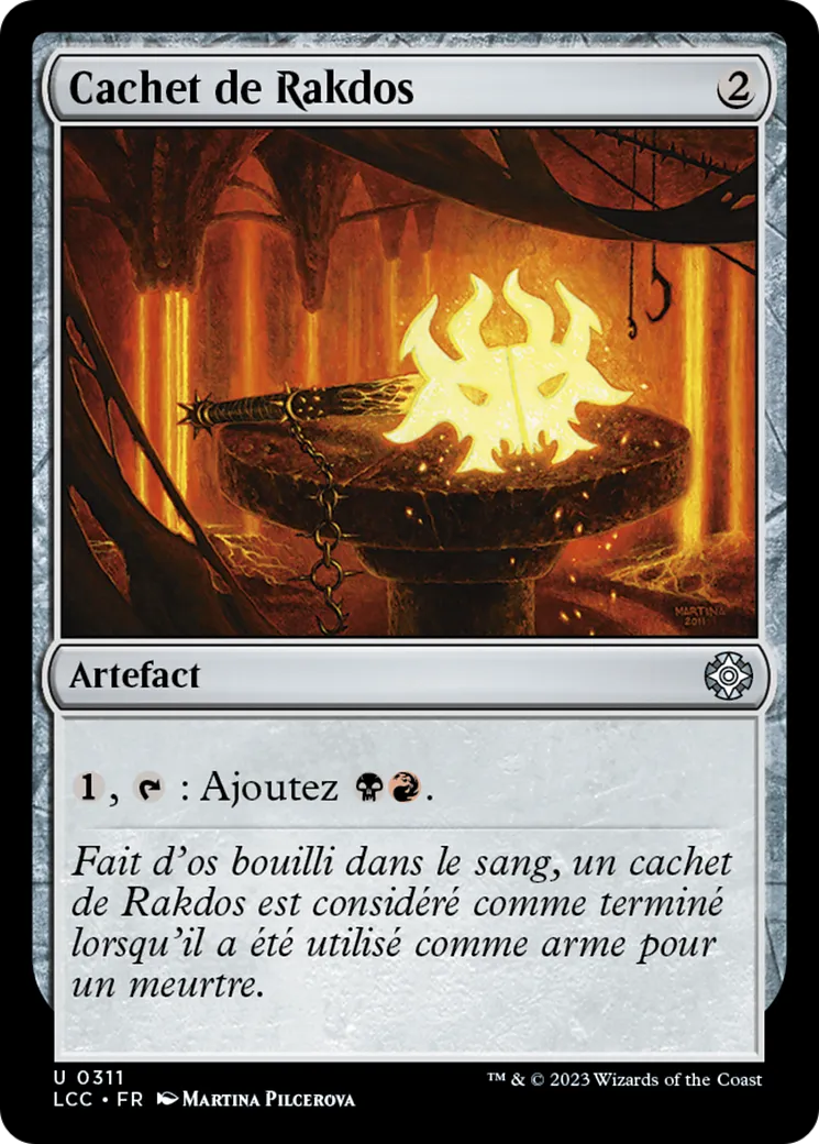 Cachet de Rakdos — The Lost Caverns of Ixalan Commander — Magic: The Gathering
