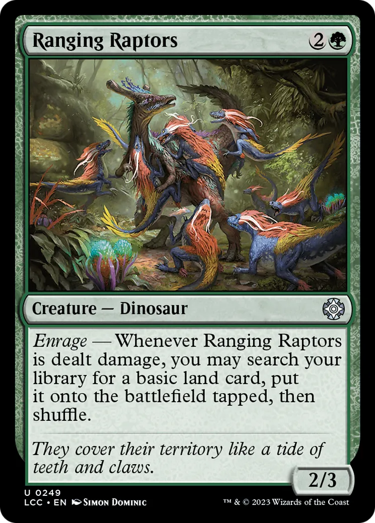 Ranging Raptors — The Lost Caverns of Ixalan Commander — Magic: The Gathering