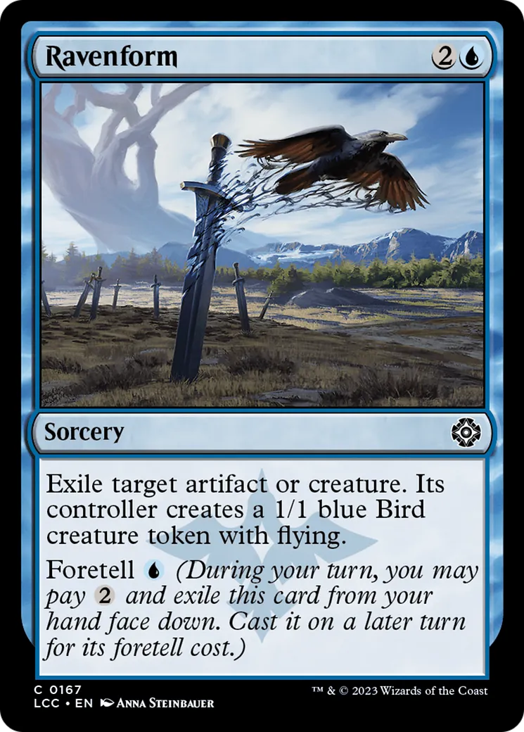Ravenform — The Lost Caverns of Ixalan Commander — Magic: The Gathering