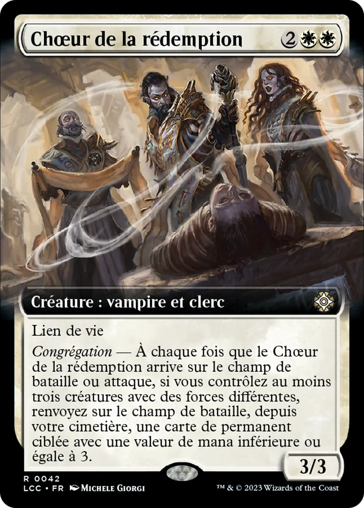 Chœur de la rédemption — The Lost Caverns of Ixalan Commander — Magic: The Gathering