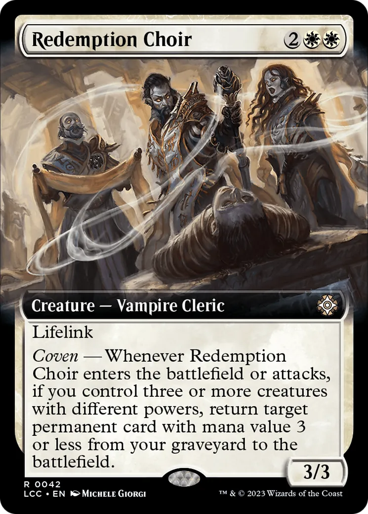 Chœur de la rédemption — The Lost Caverns of Ixalan Commander — Magic: The Gathering