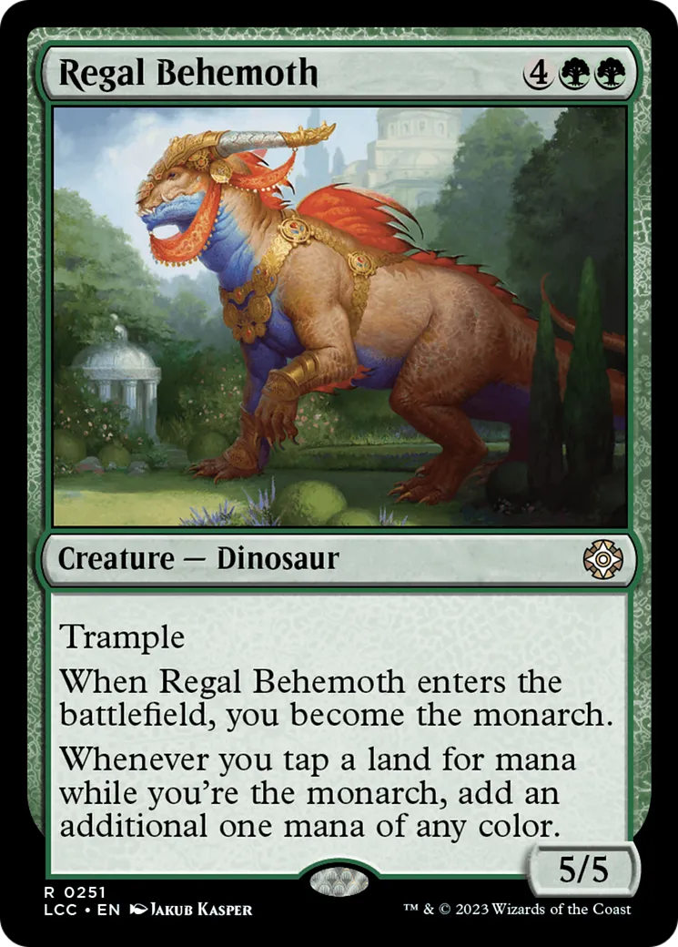 Regal Behemoth — The Lost Caverns of Ixalan Commander — Magic: The Gathering