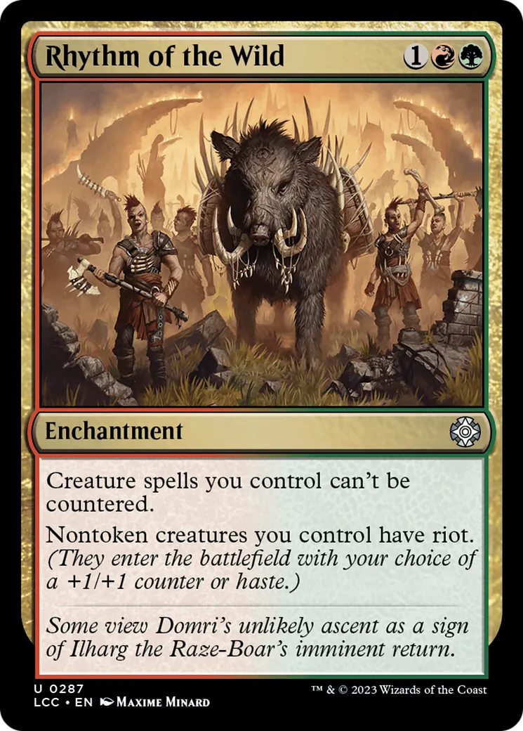 Rhythm of the Wild — The Lost Caverns of Ixalan Commander — Magic: The Gathering