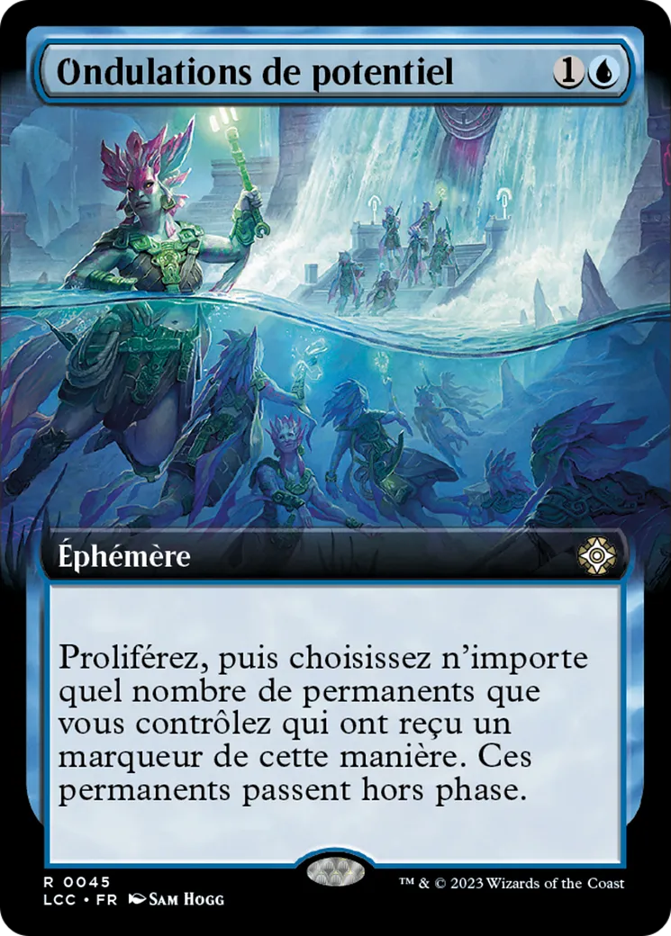 Ondulations de potentiel — The Lost Caverns of Ixalan Commander — Magic: The Gathering