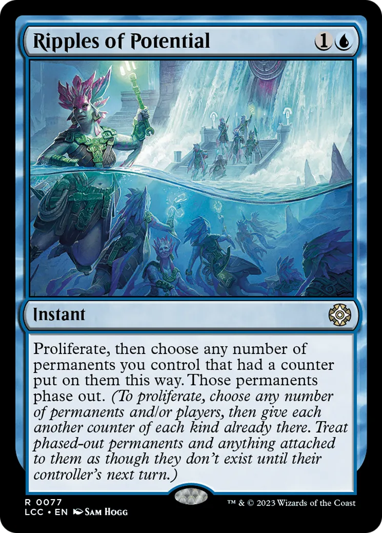 Ripples of Potential — The Lost Caverns of Ixalan Commander — Magic: The Gathering