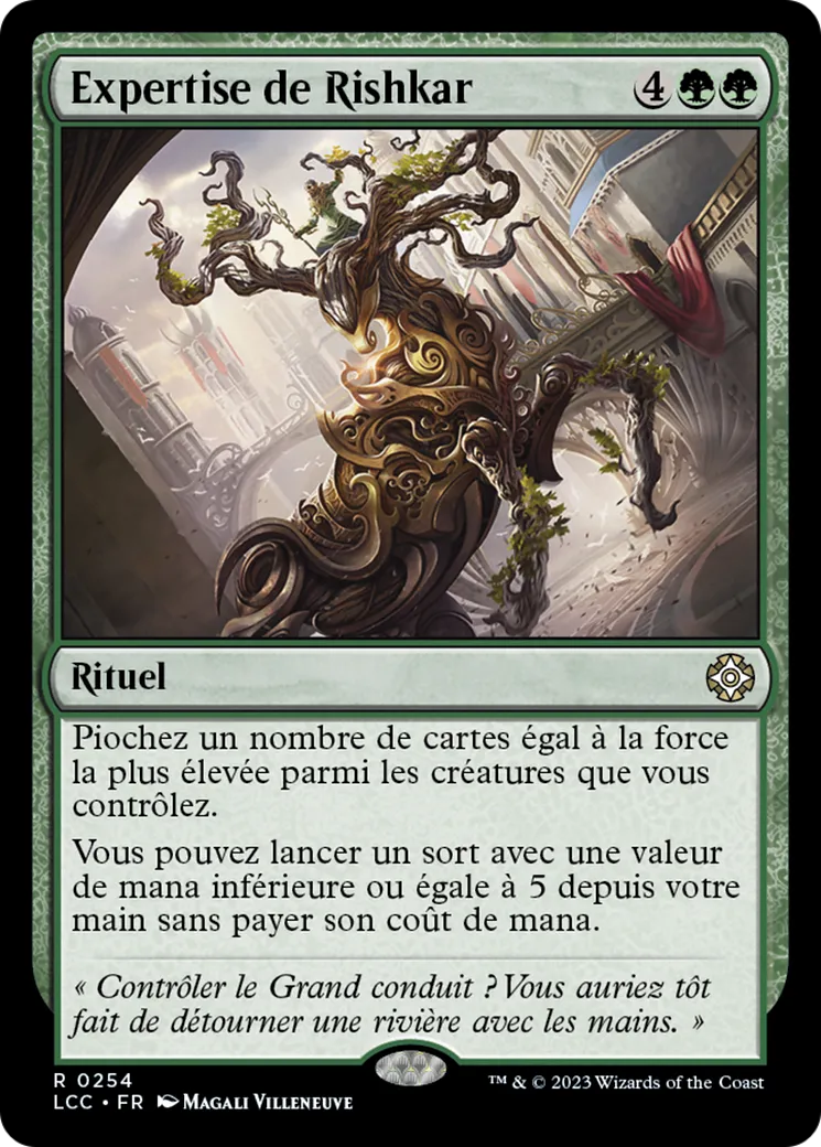 Expertise de Rishkar — The Lost Caverns of Ixalan Commander — Magic: The Gathering