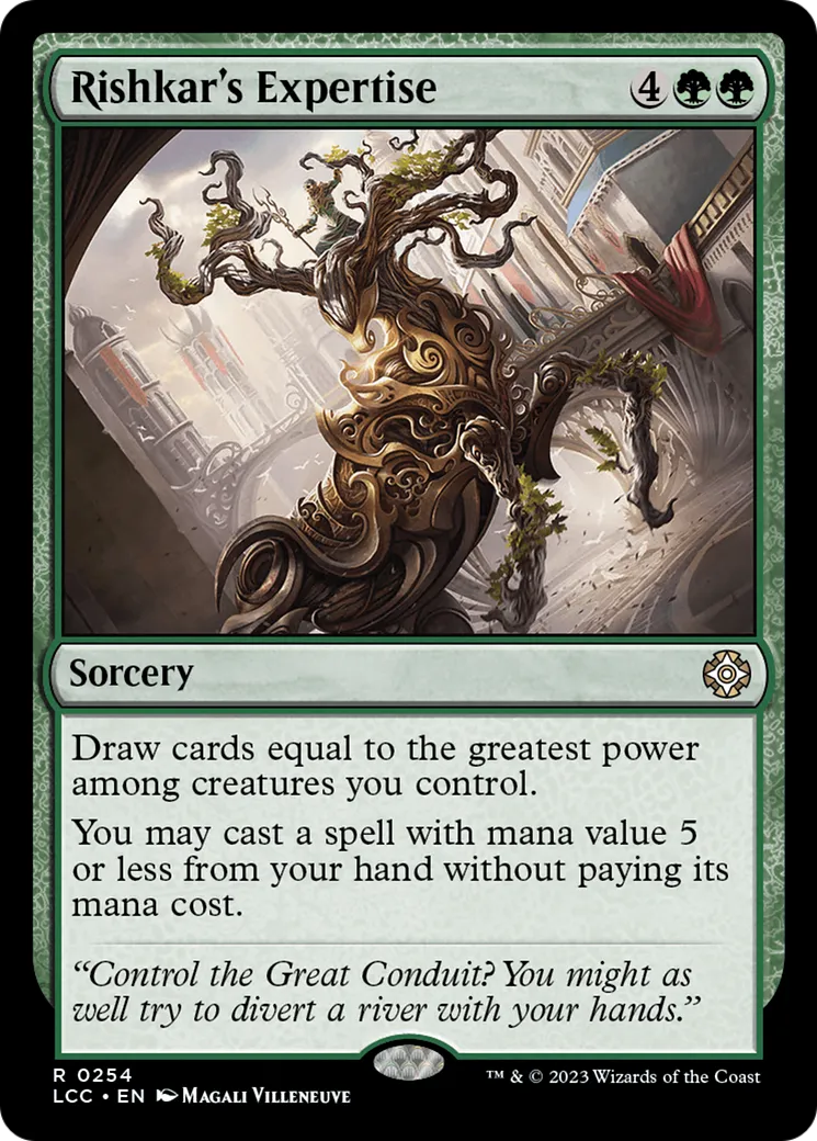 Rishkar's Expertise — The Lost Caverns of Ixalan Commander — Magic: The Gathering