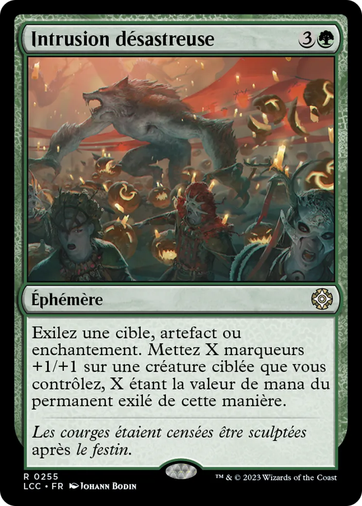 Intrusion désastreuse — The Lost Caverns of Ixalan Commander — Magic: The Gathering