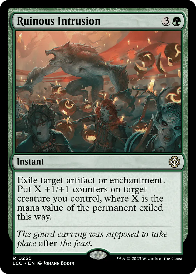 Ruinous Intrusion — The Lost Caverns of Ixalan Commander — Magic: The Gathering