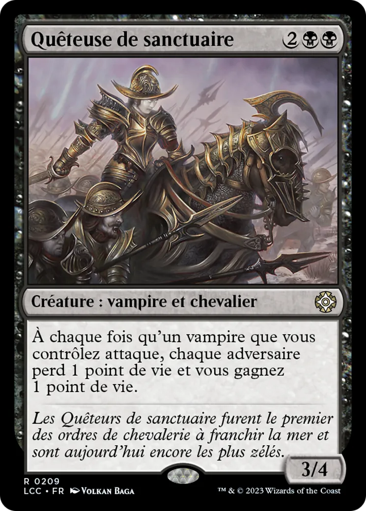 Quêteuse de sanctuaire — The Lost Caverns of Ixalan Commander — Magic: The Gathering