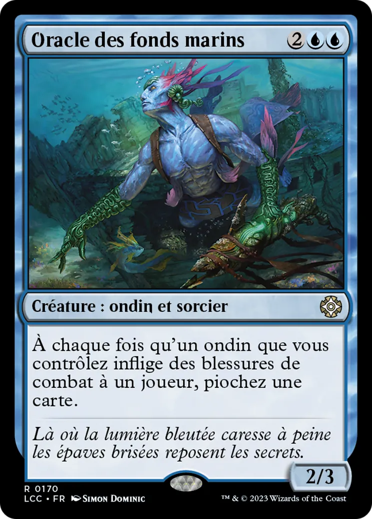 Oracle des fonds marins — The Lost Caverns of Ixalan Commander — Magic: The Gathering