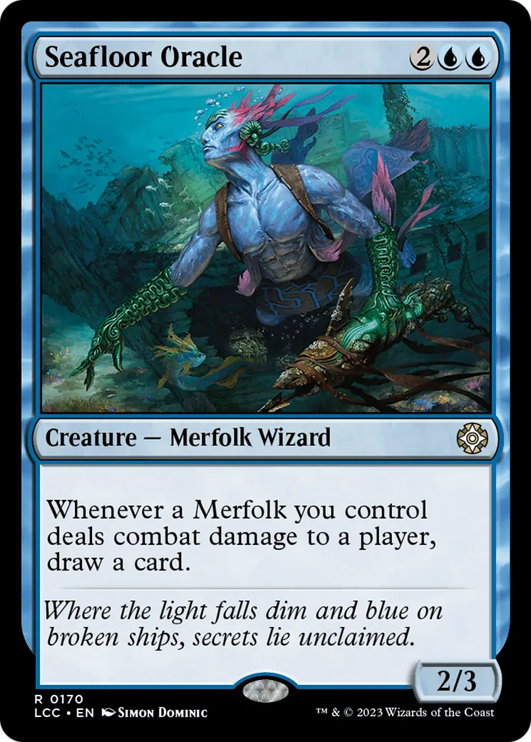 Oracle des fonds marins — The Lost Caverns of Ixalan Commander — Magic: The Gathering