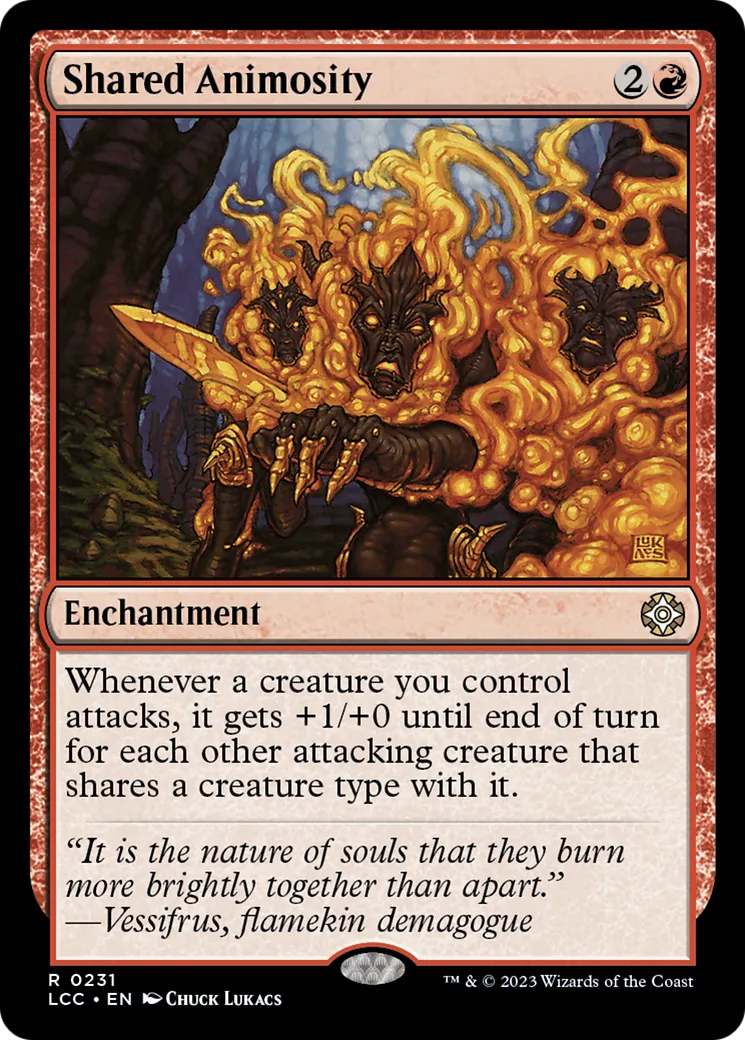 Shared Animosity — The Lost Caverns of Ixalan Commander — Magic: The Gathering
