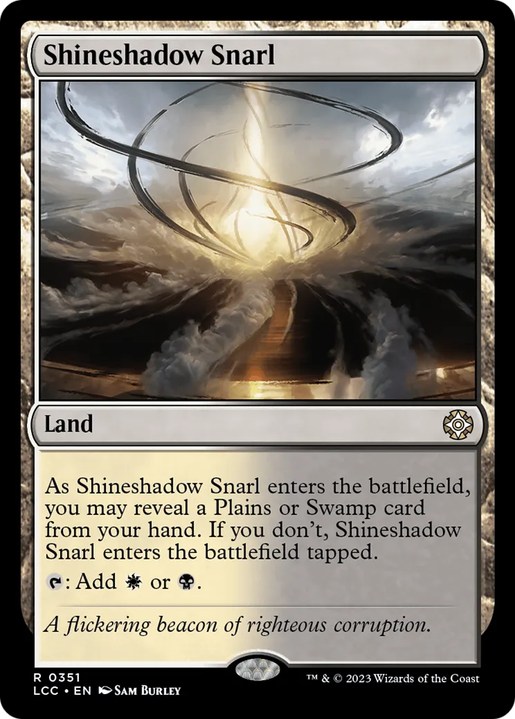 Shineshadow Snarl — The Lost Caverns of Ixalan Commander — Magic: The Gathering