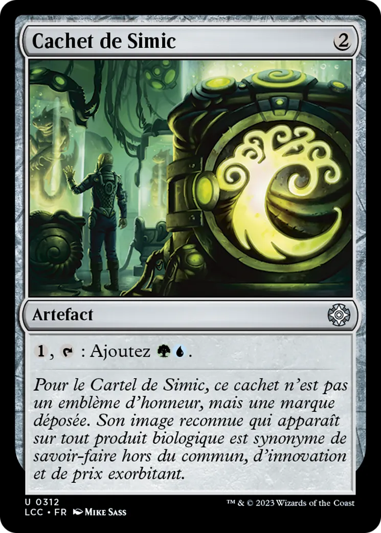 Cachet de Simic — The Lost Caverns of Ixalan Commander — Magic: The Gathering