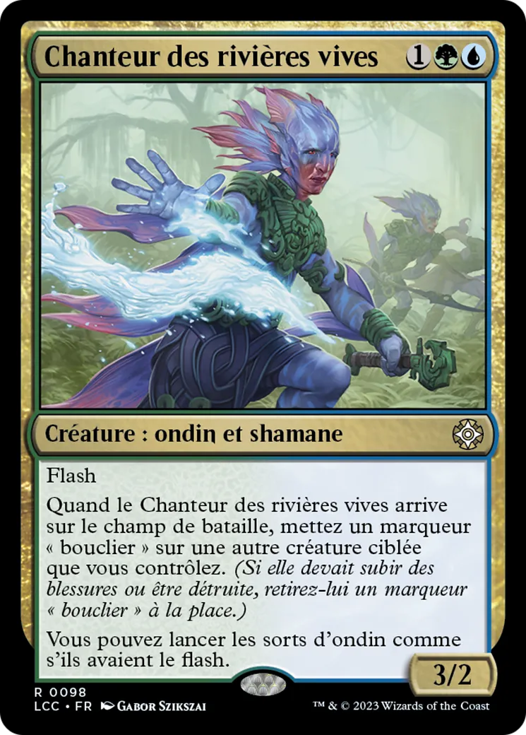 Chanteur des rivières vives — The Lost Caverns of Ixalan Commander — Magic: The Gathering