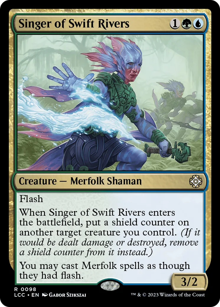Chanteur des rivières vives — The Lost Caverns of Ixalan Commander — Magic: The Gathering
