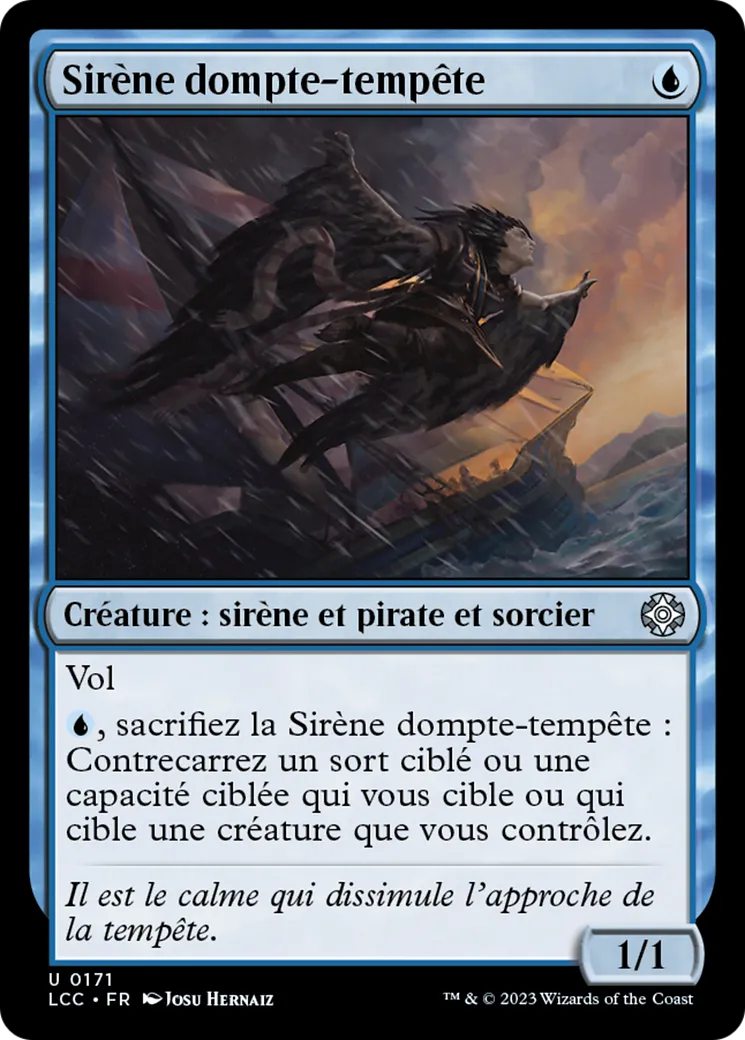 Sirène dompte-tempête — The Lost Caverns of Ixalan Commander — Magic: The Gathering