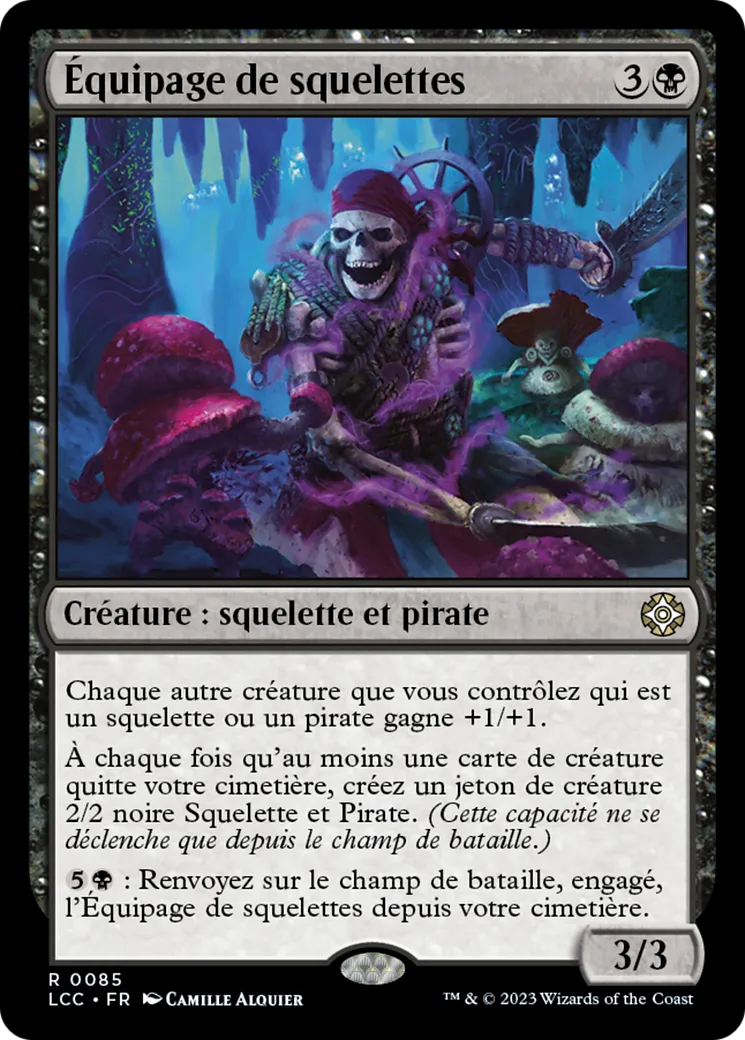 Équipage de squelettes — The Lost Caverns of Ixalan Commander — Magic: The Gathering